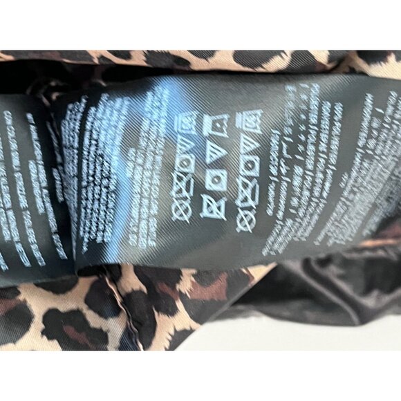 Guess Womens Quilted Black Jacket With Elastic‎ Waist & Zipper Closure Size XL - Picture 10 of 10